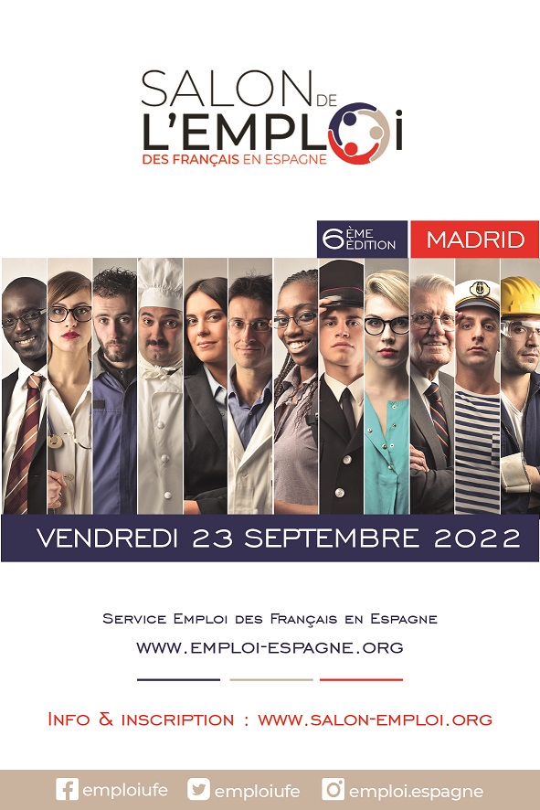 Salon de l'emploi à Madrid vendredi 23 septembre 2022